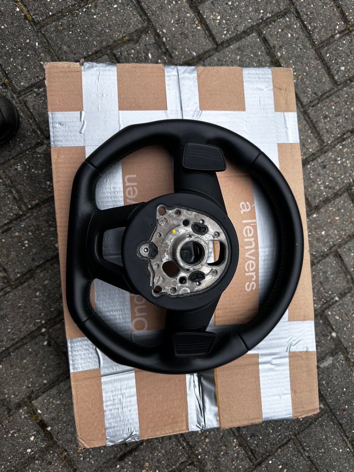 Audi A4 Afgevlakt stuur., Auto-onderdelen, Besturing, Ophalen of Verzenden, Audi