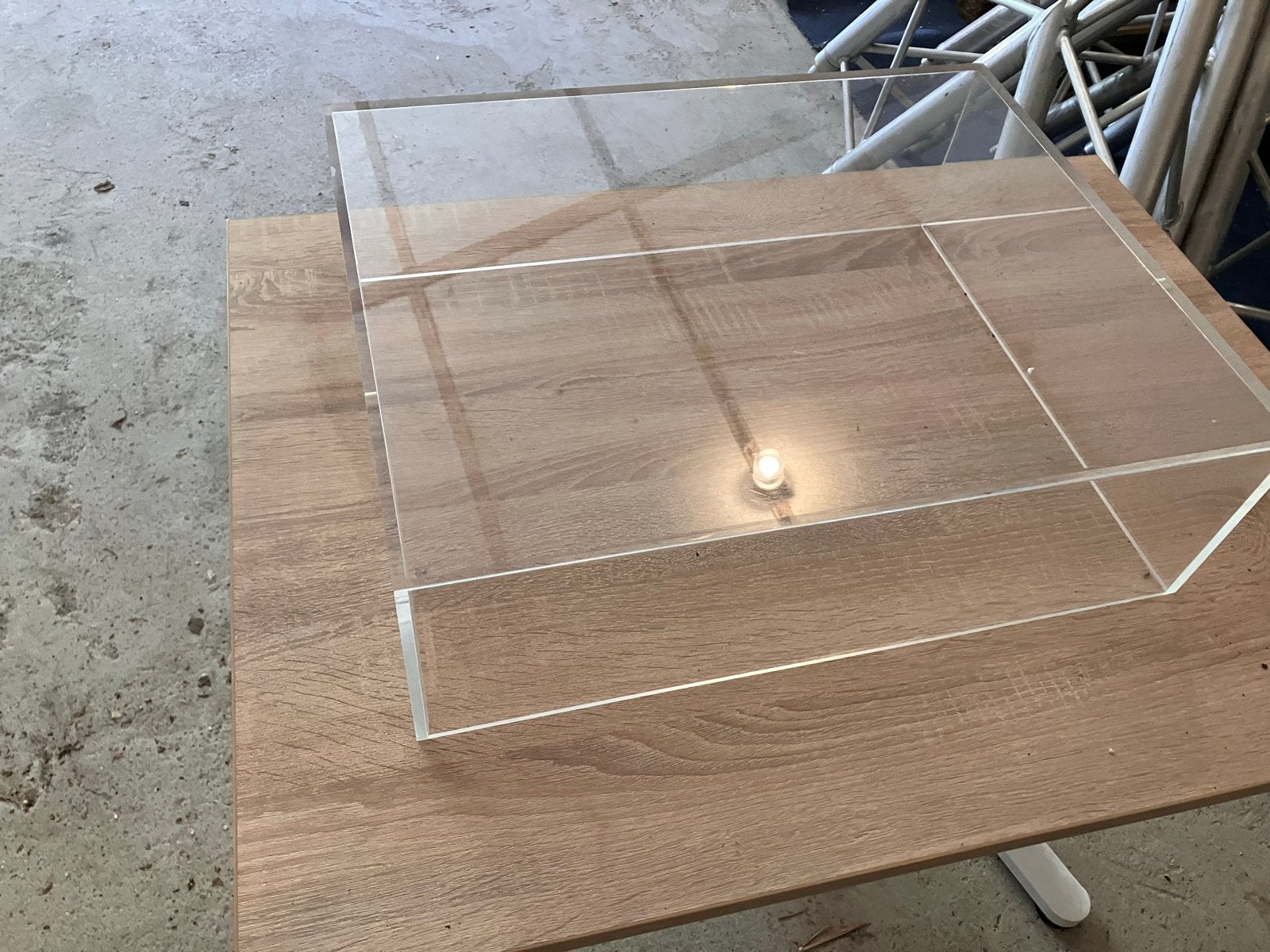 Plexiglas kap 39x49x15cm, 5mm dik, Huis en Inrichting, Woonaccessoires | Stolpen, Gebruikt, Ophalen
