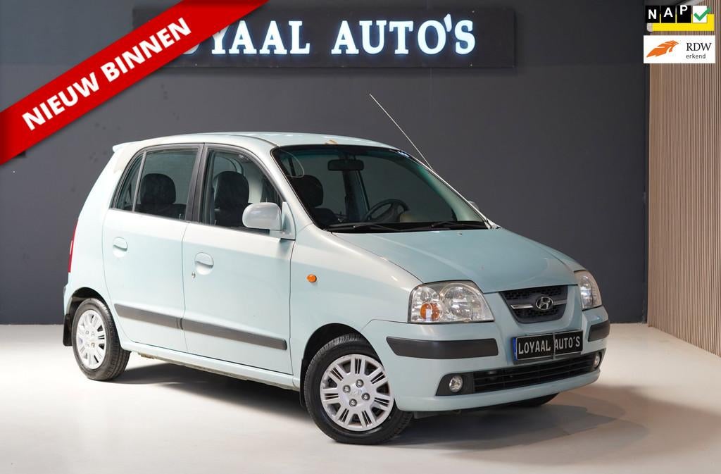 Hyundai Atos 1.1i Dynamic Cool | AUTOMAAT | AIRCO | ELEK.RAM, Auto's, Hyundai, 31 €/maand, 4 cilinders, Origineel Nederlands, Atos