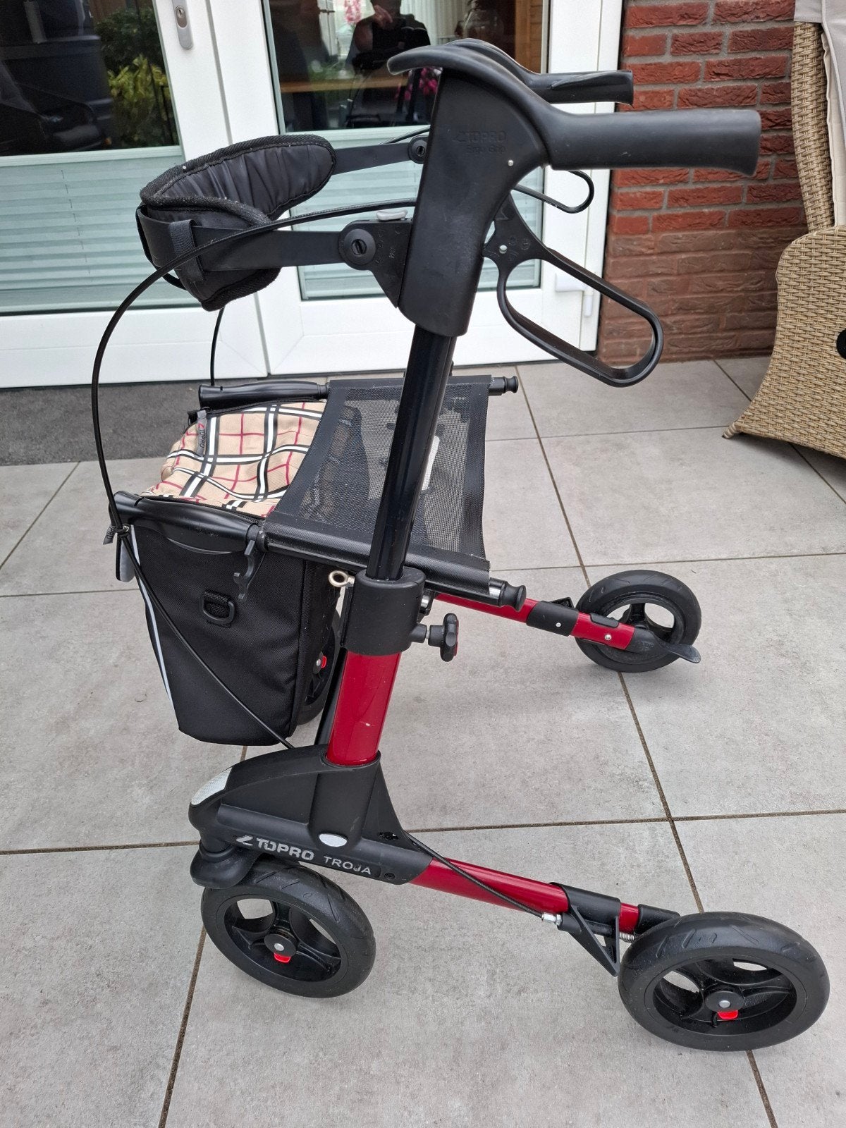 Rollator Topro Troja 2G S, Ophalen, Opvouwbaar, Gebruikt