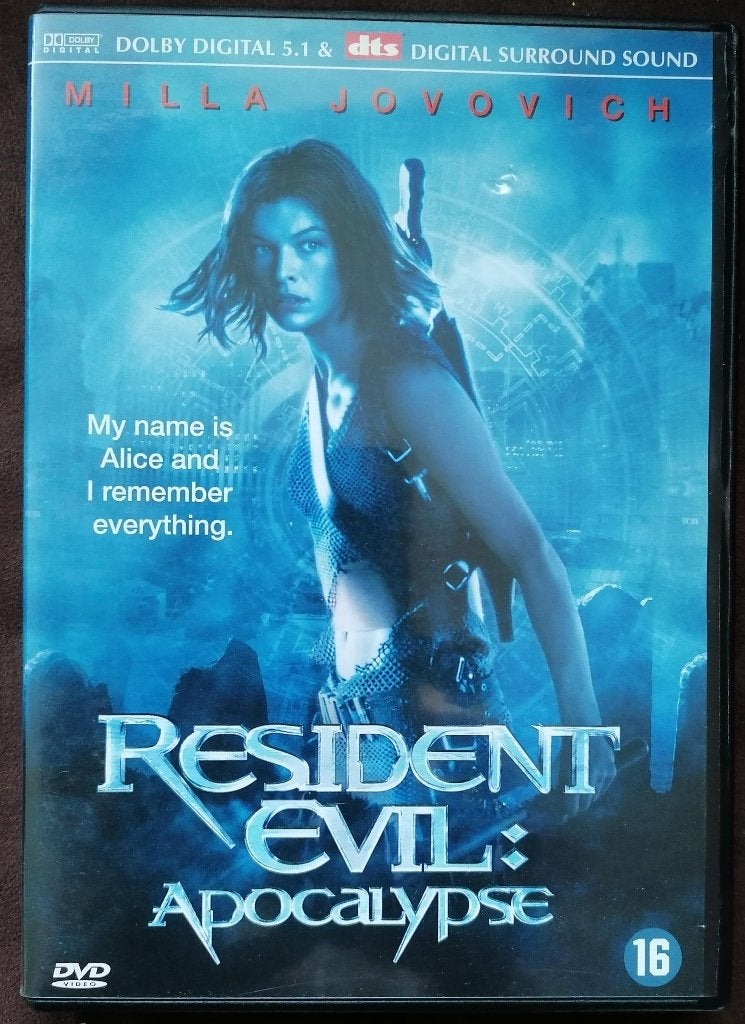 DVD Residence Evil: Apocalypse, Vanaf 12 jaar, Ophalen of Verzenden, Zo goed als nieuw