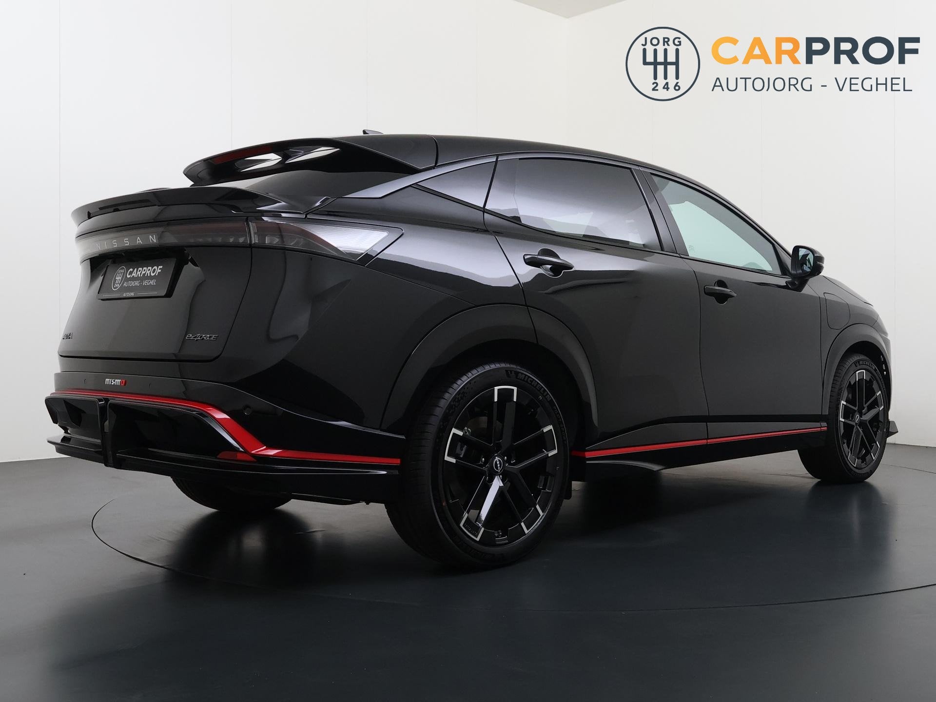 Nissan Ariya e-4ORCE Nismo 91 kWh 435 PK ! | Camera | Naviga, Automaat, Gebruikt, 417 km, Zwart
