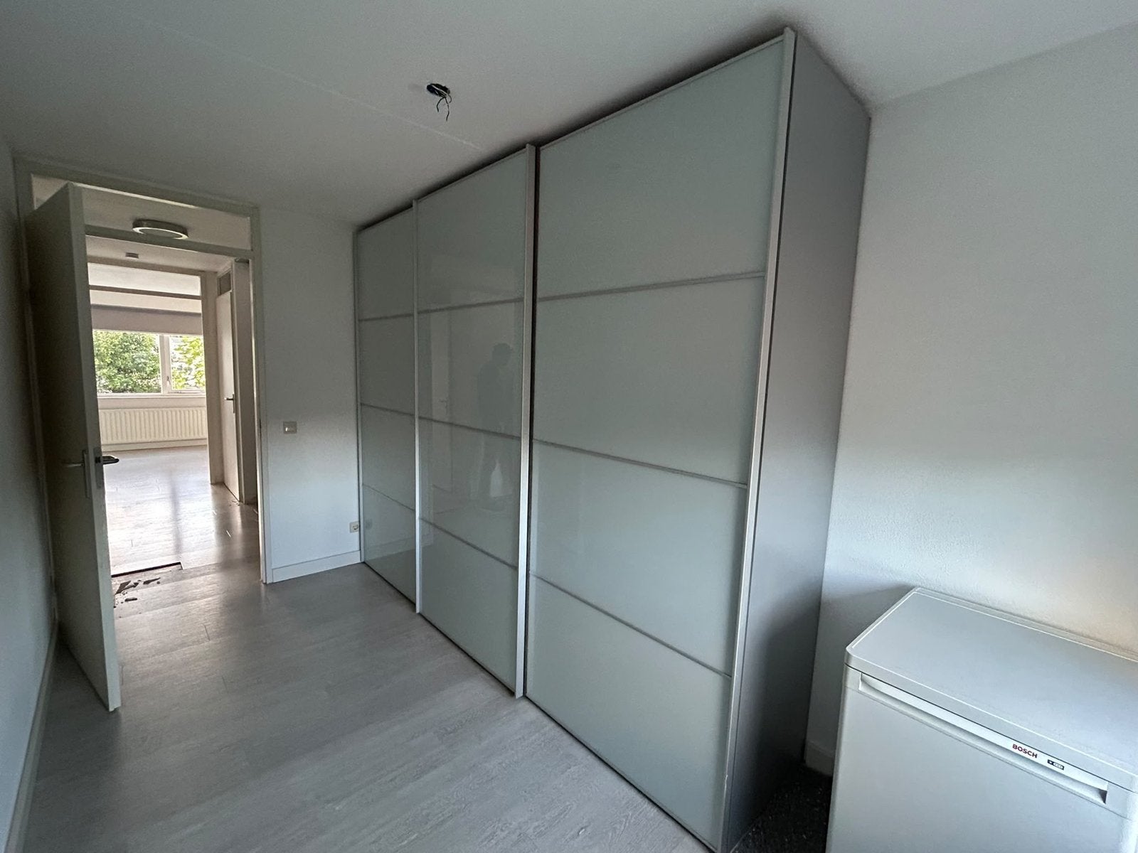 Ikea Pax kast met schuifdeuren, Ophalen, Met plank(en), 200 cm of meer, Zo goed als nieuw