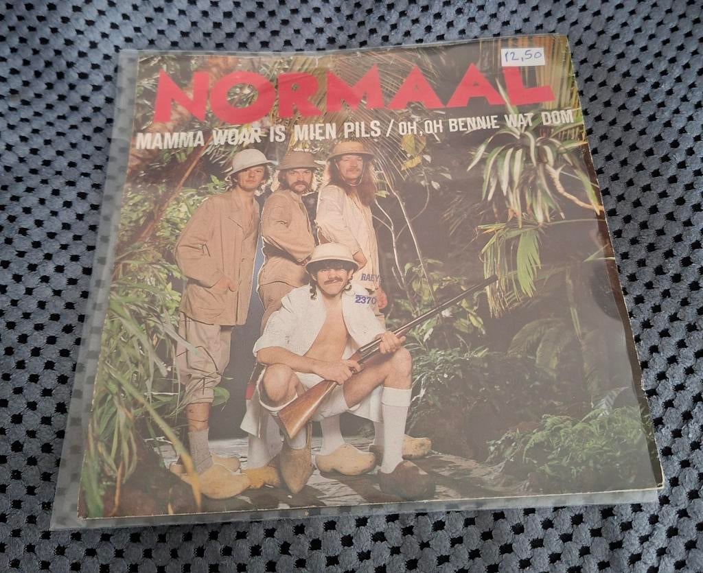 Normaal ( singeltje, Cd's en Dvd's, Vinyl | Nederlandstalig, Ophalen of Verzenden, Zo goed als nieuw, 10 inch, Levenslied of Smartlap