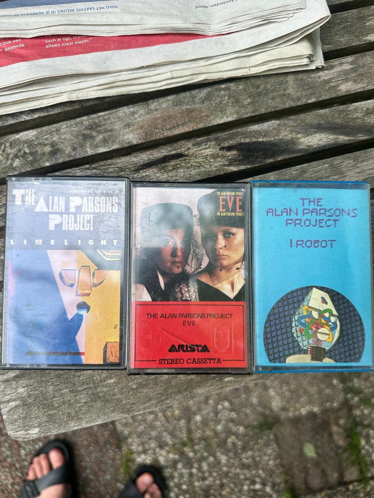 The Alan Parsons Project Cassettes: I Robot, Eve, Limelight, Gebruikt, 2 t/m 25 bandjes, Ophalen of Verzenden, Origineel