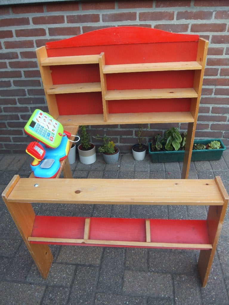 winkeltje, Kinderen en Baby's, Ophalen, Gebruikt, Hout, Speelkeuken