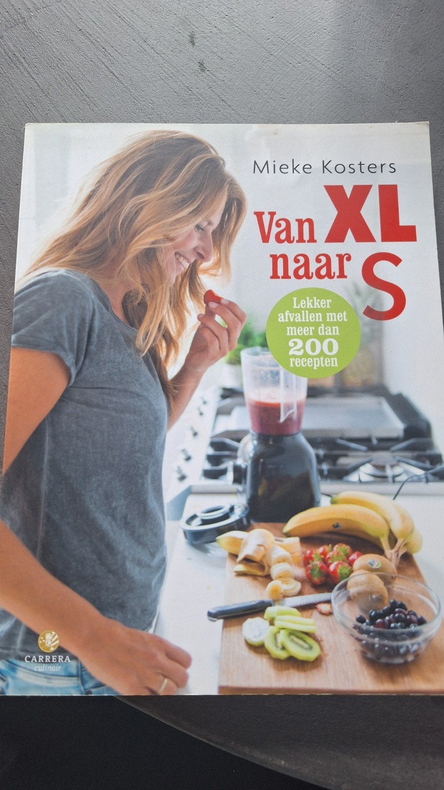 Van XL naar S - Lekker afvallen met meer dan 200 recepten, Boeken, Dieet en Voeding, Mieke Kosters, Ophalen of Verzenden, Zo goed als nieuw