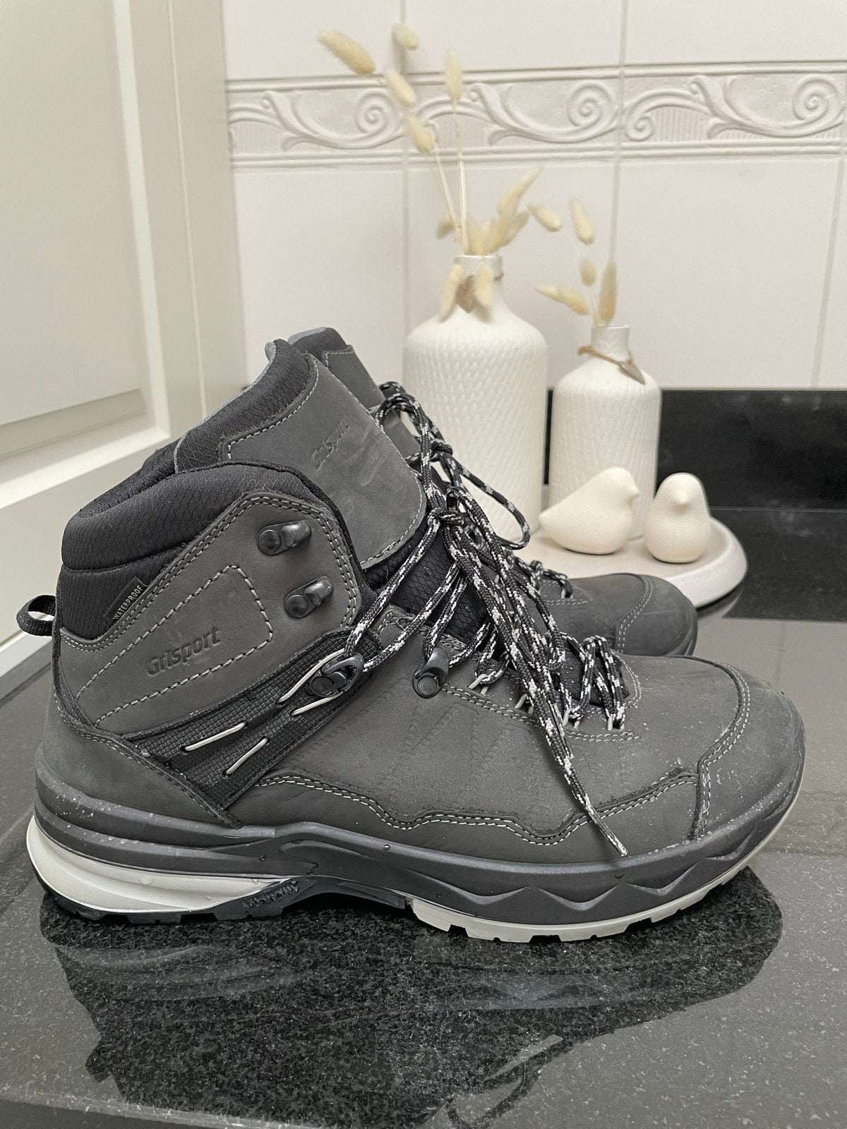 Grisport Wandelschoenen tampa mid zwart - Zo goed als nieuw, Ophalen of Verzenden, Zo goed als nieuw, Schoenen