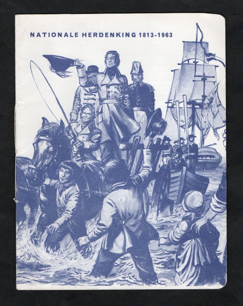 Onafhankelijkheidsschrift Aankomst Willem I te Scheveningen., Ophalen of Verzenden, Zo goed als nieuw