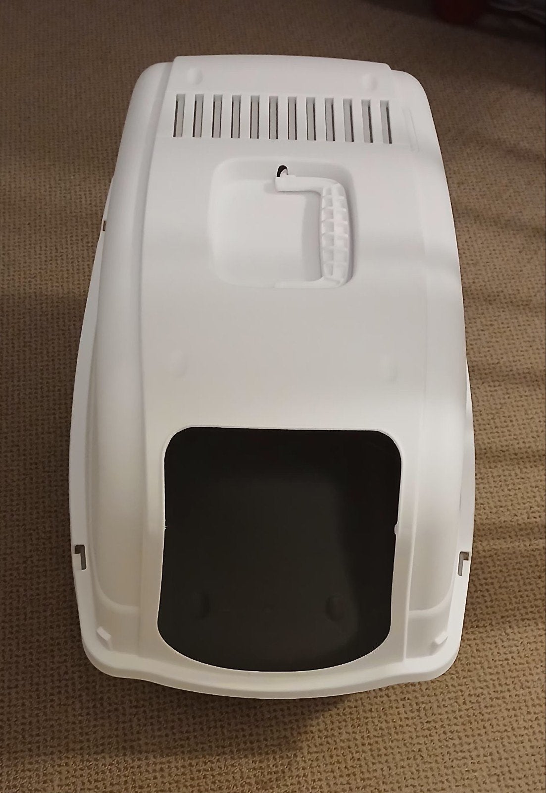 nieuwe kattenbak, Ophalen, Nieuw