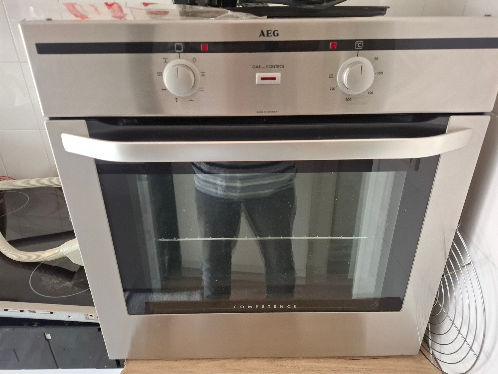 AEG Elektrische Oven top staat, Ophalen of Verzenden, Zo goed als nieuw, Minder dan 45 cm