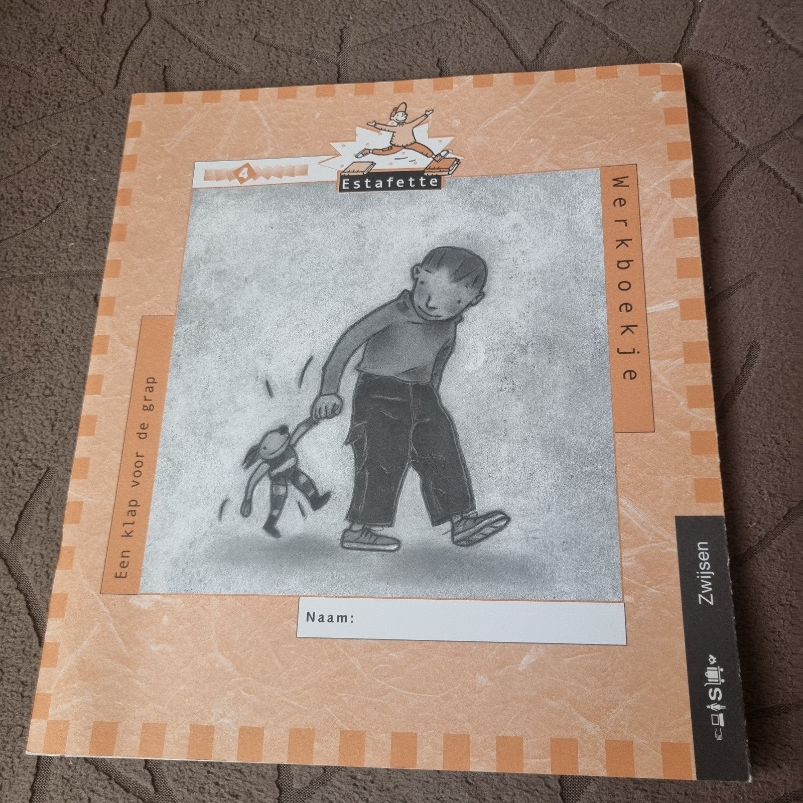 Estafette Werkboekje: Een klap voor de grap (Groep 4), Boeken, Ophalen of Verzenden, Nieuw, Zwijsen, Fictie algemeen