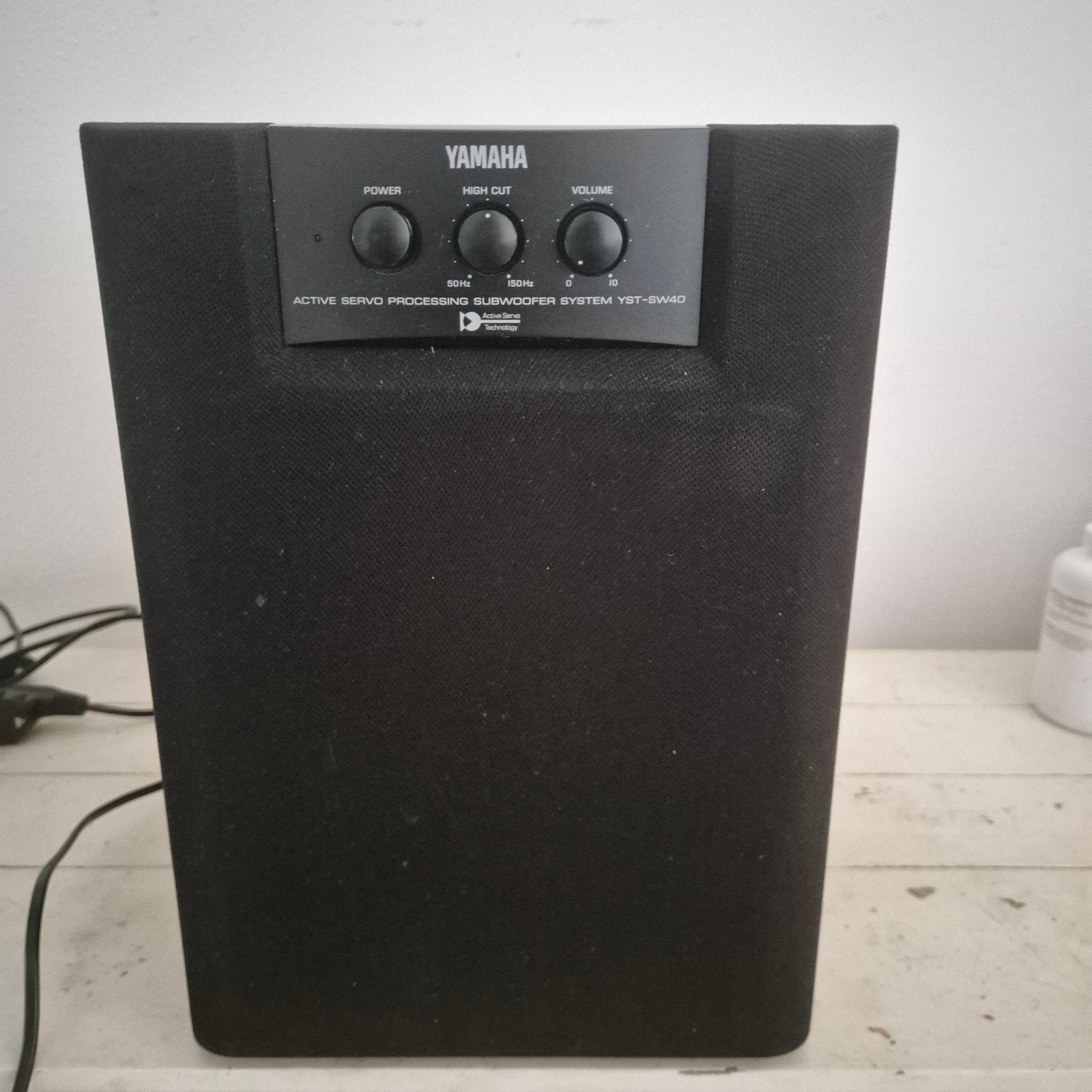 Yamaha YST-SW40 actieve subwoofer. nieuwstaat, Subwoofer, Yamaha, Ophalen of Verzenden, 60 tot 120 watt