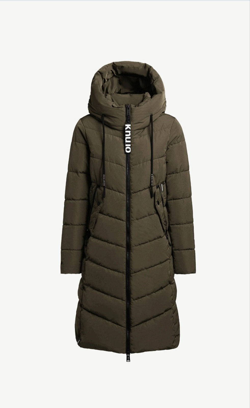 Khujo Jas Mikia - Warme Winterjas XS groen, Kleding | Dames, Khujo, Ophalen of Verzenden, Maat 34 (XS) of kleiner, Gedragen