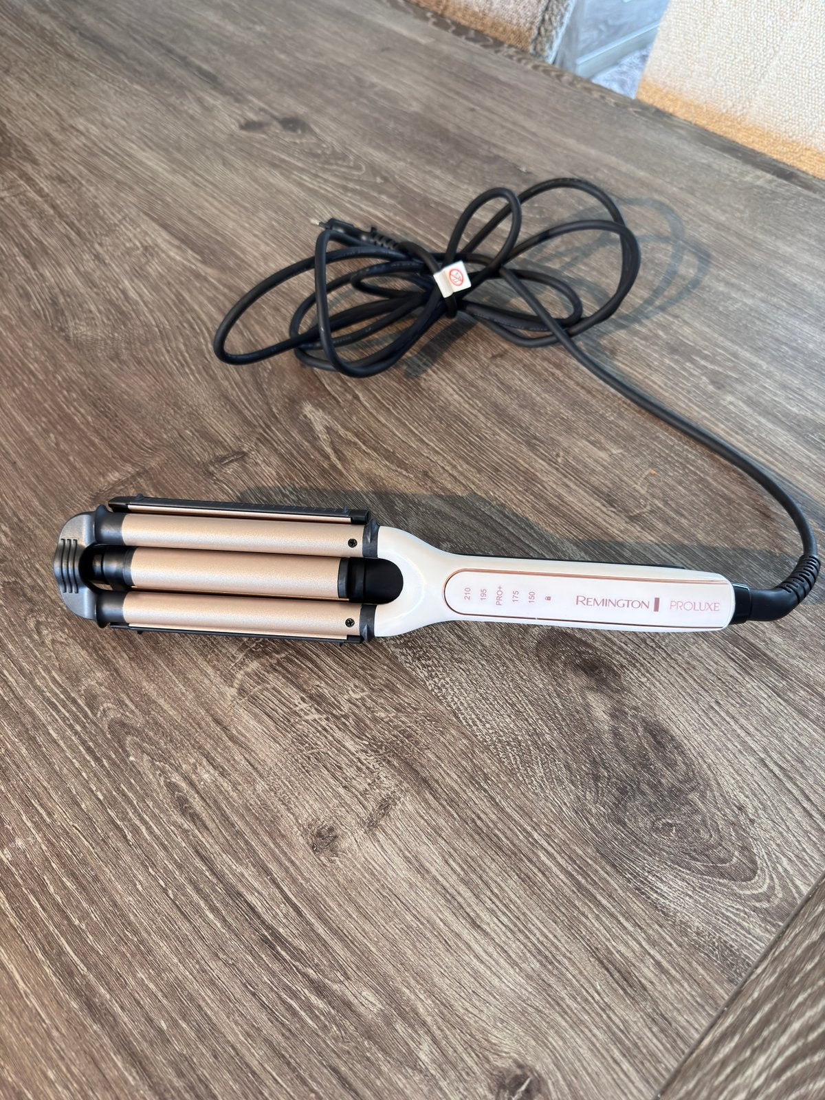 Remington PROluxe wafeltang (1x gebruikt!), Ophalen, Krultang of Stijltang