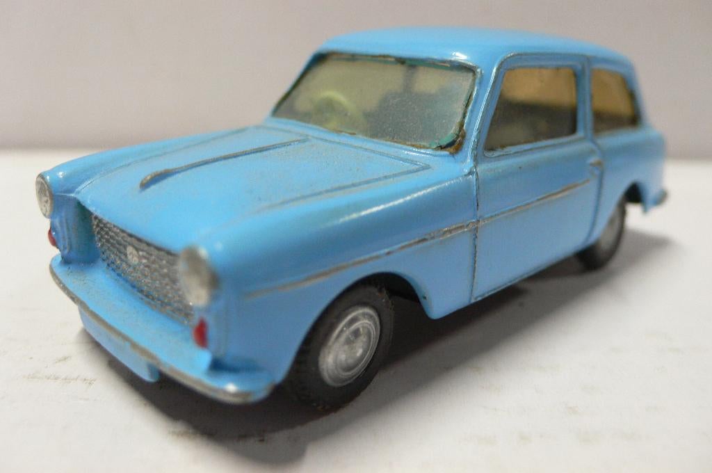 austin a40 pininfarina - spot on  1/42  - repaint-, Hobby en Vrije tijd, Modelauto's | 1:43, Verzenden, Gebruikt, Auto, Overige merken