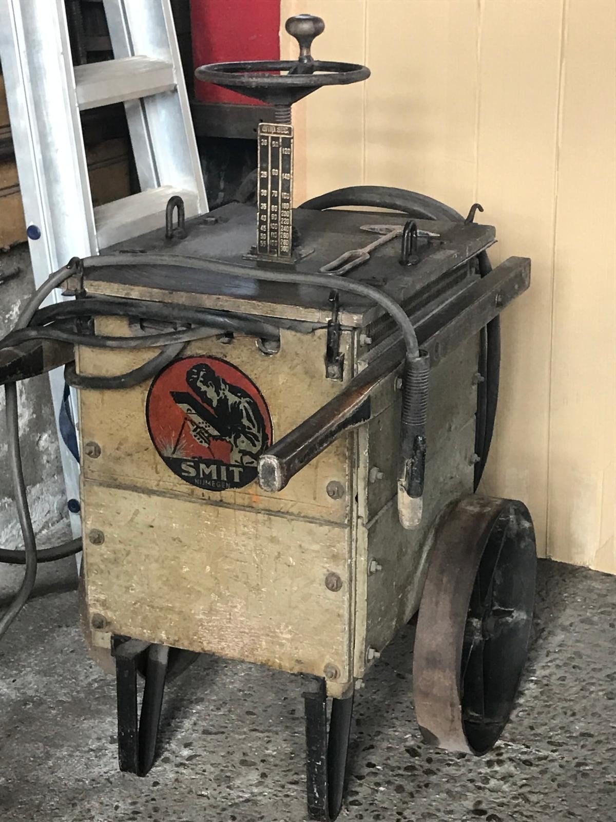 Smith Nijmegen lastrafo Lt9, Doe-het-zelf en Verbouw, Ophalen, Elektroden