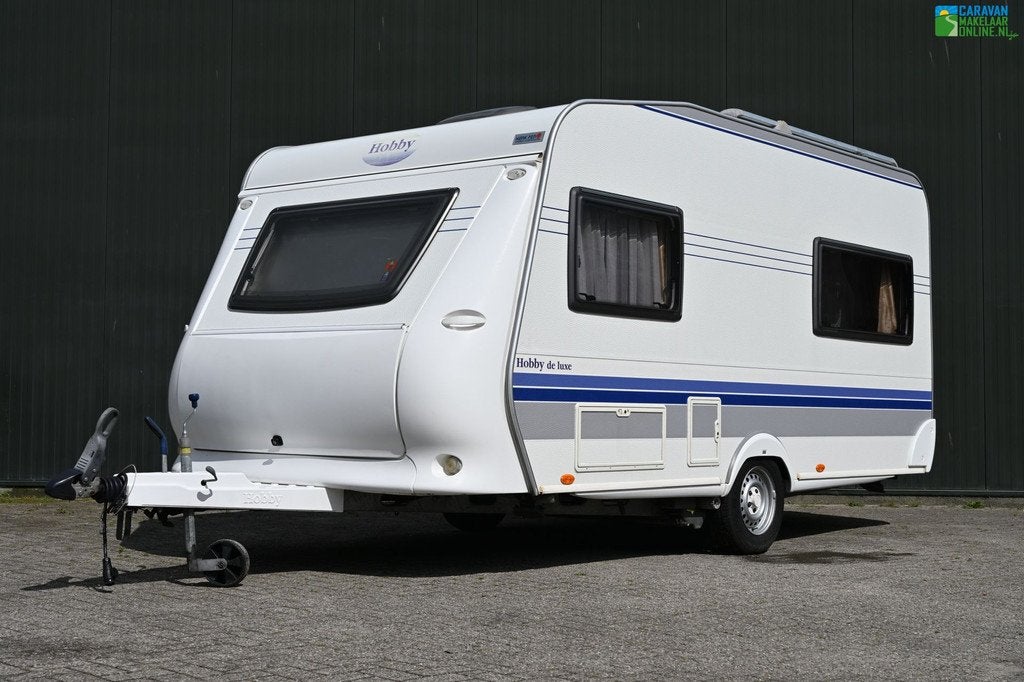 Hobby De Luxe 440 SF |Bank airco|Mover, Caravans en Kamperen, Caravans, Overige typen, Hobby, Bedrijf, Tot en met 3