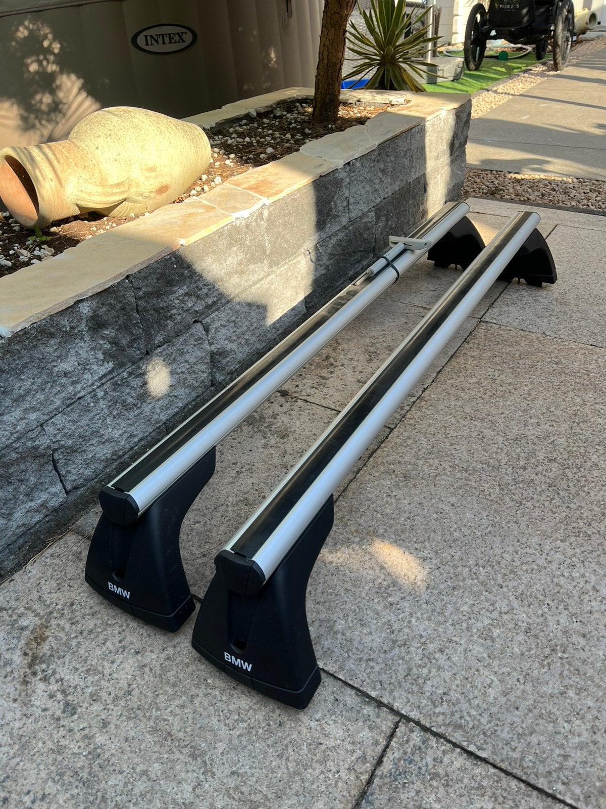 Mooie Dakdragers voor bmw 3-serie e91 en e92 zonder dakrail, Ophalen, Gebruikt