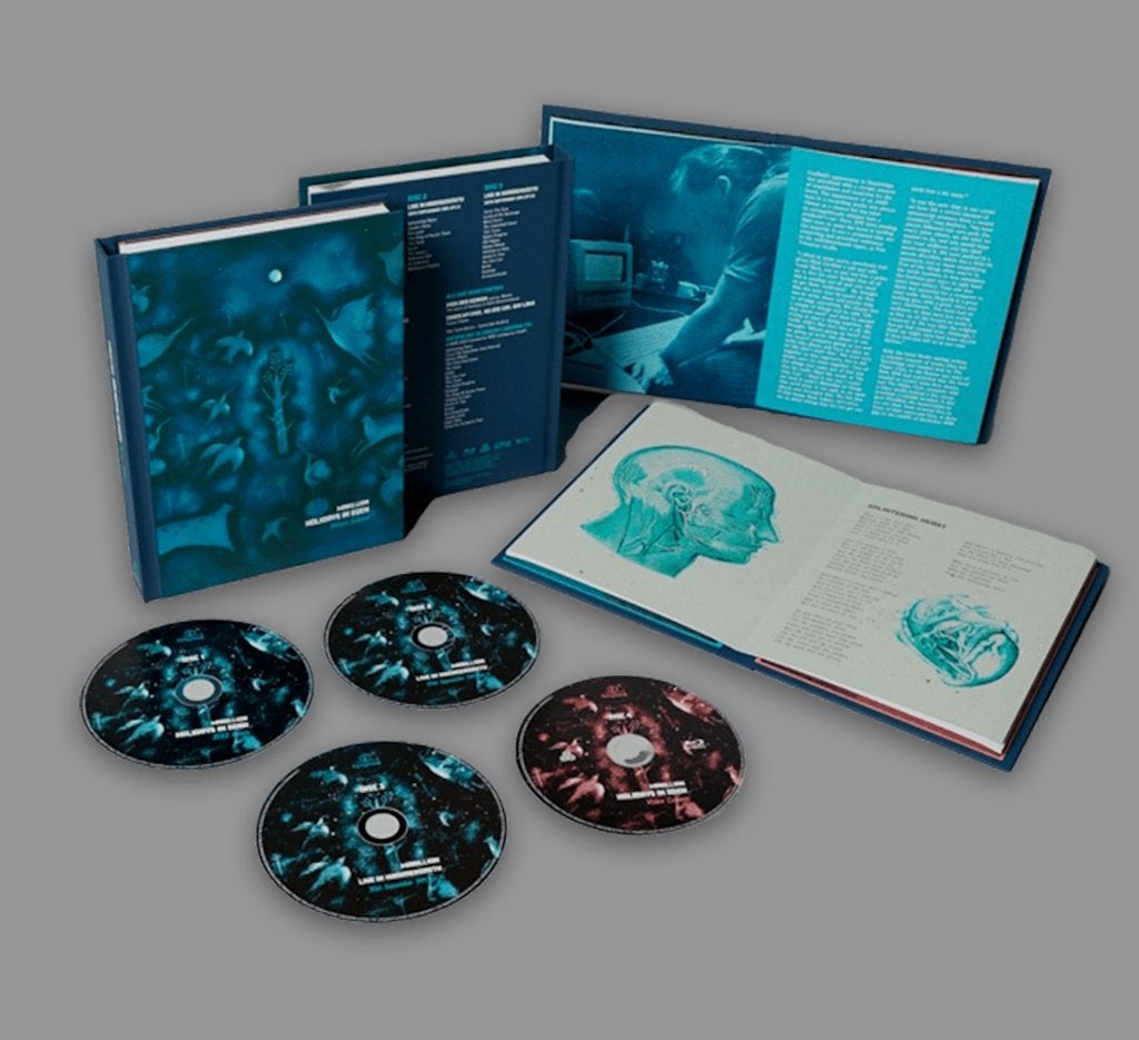 3Cd+BRDvd Marillion Holidays In Eden Deluxe NIEUW, Boxset, Ophalen of Verzenden, Nieuw in verpakking, Progressive Rock