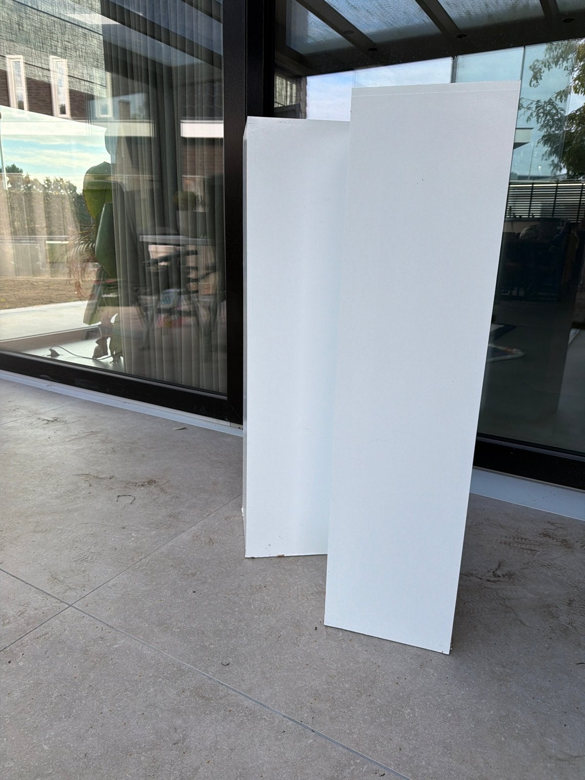 Witte sokkel - 100 cm hoog, Ophalen, Gebruikt