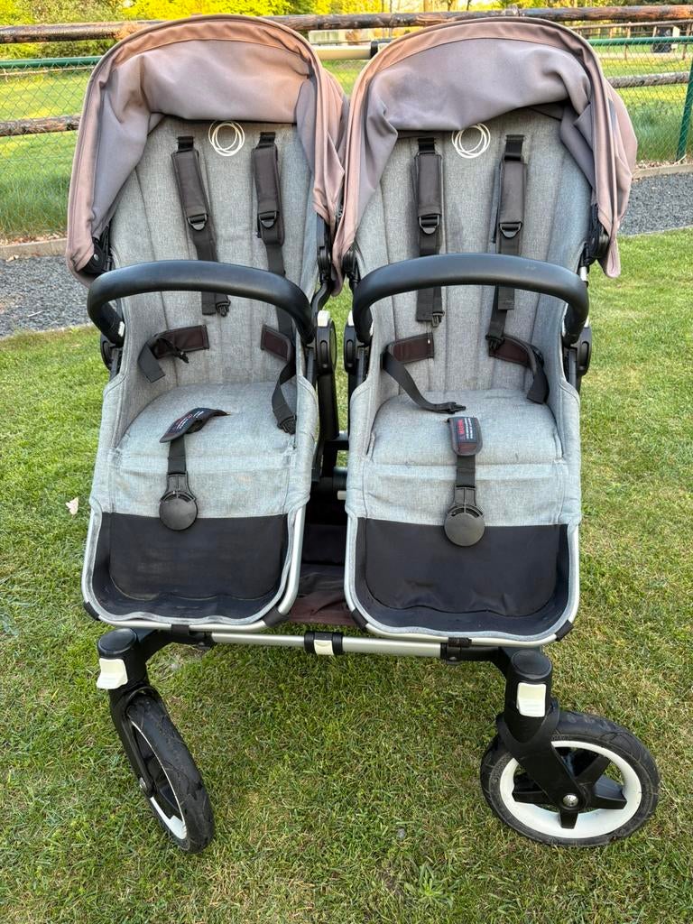 Bugaboo donkey 2 - twin / duo kinderwagen, Ophalen of Verzenden, Zo goed als nieuw, Kinderwagen of Buggy