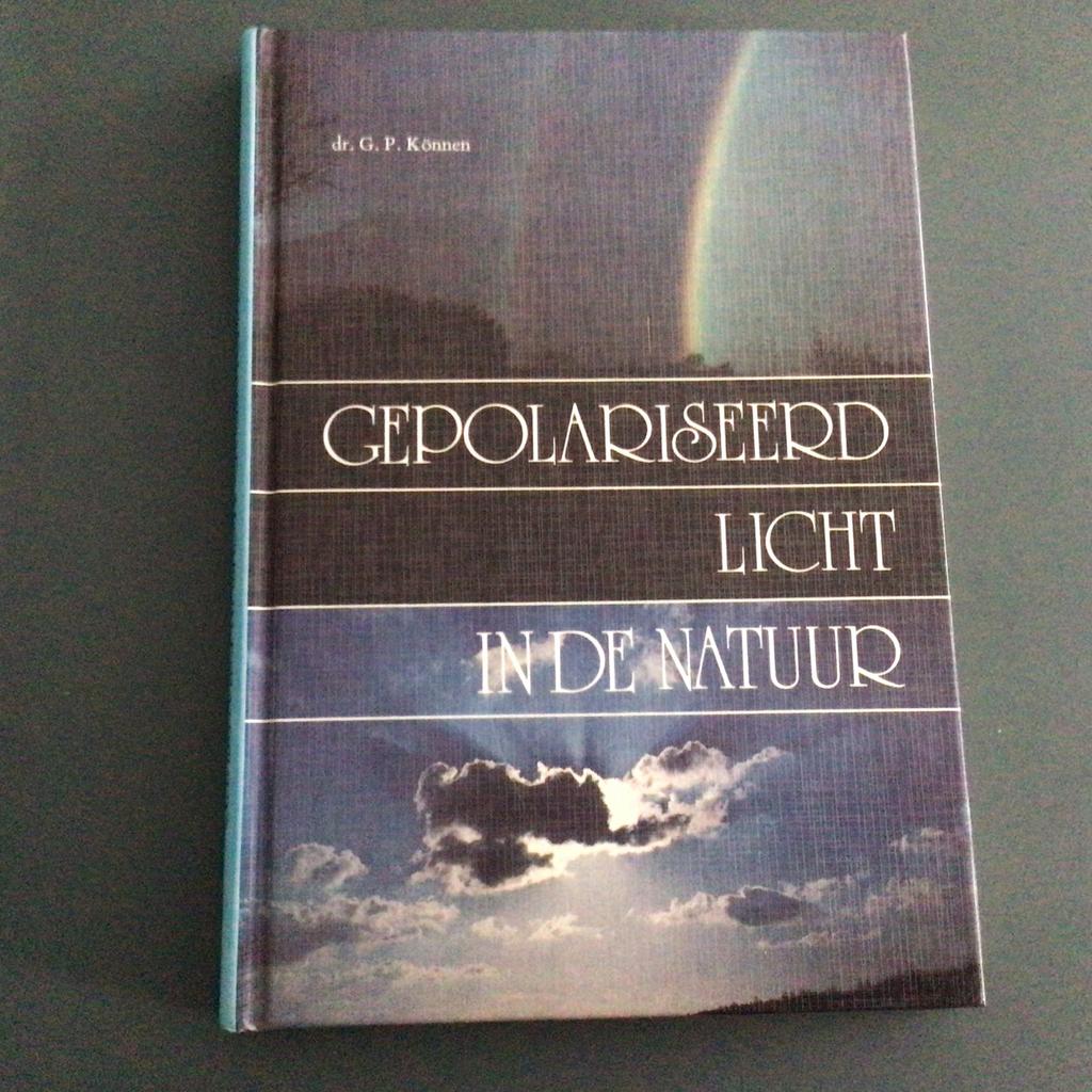 Gepolariseerd licht in de natuur - Dr. G.P. Können, Ophalen of Verzenden, Zo goed als nieuw, Natuurwetenschap