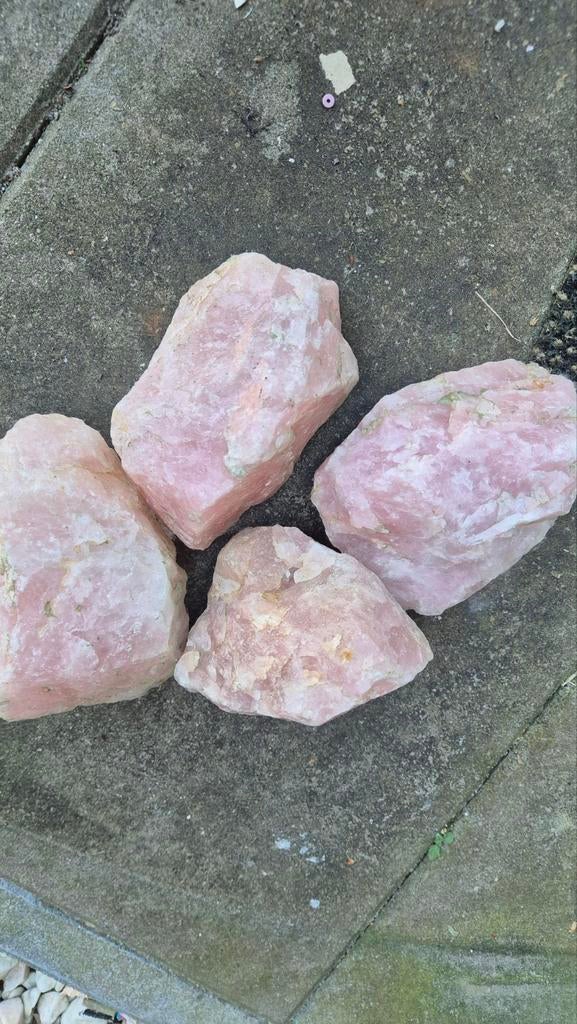 Roze stenen voor vijver of tuin decoratie, Tuin en Terras, Grind, Keien en Split, Ophalen of Verzenden, Gebruikt, Roze