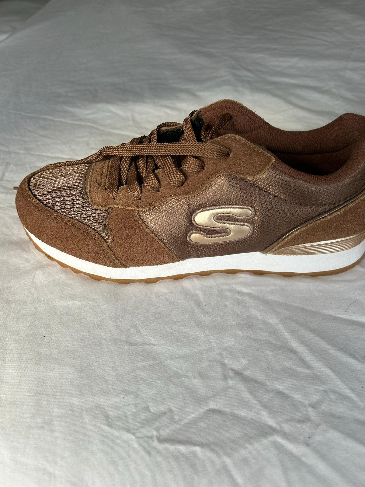Skechers sneakers bruin maat 39, Bruin, Ophalen of Verzenden, Sneakers of Gympen, Zo goed als nieuw