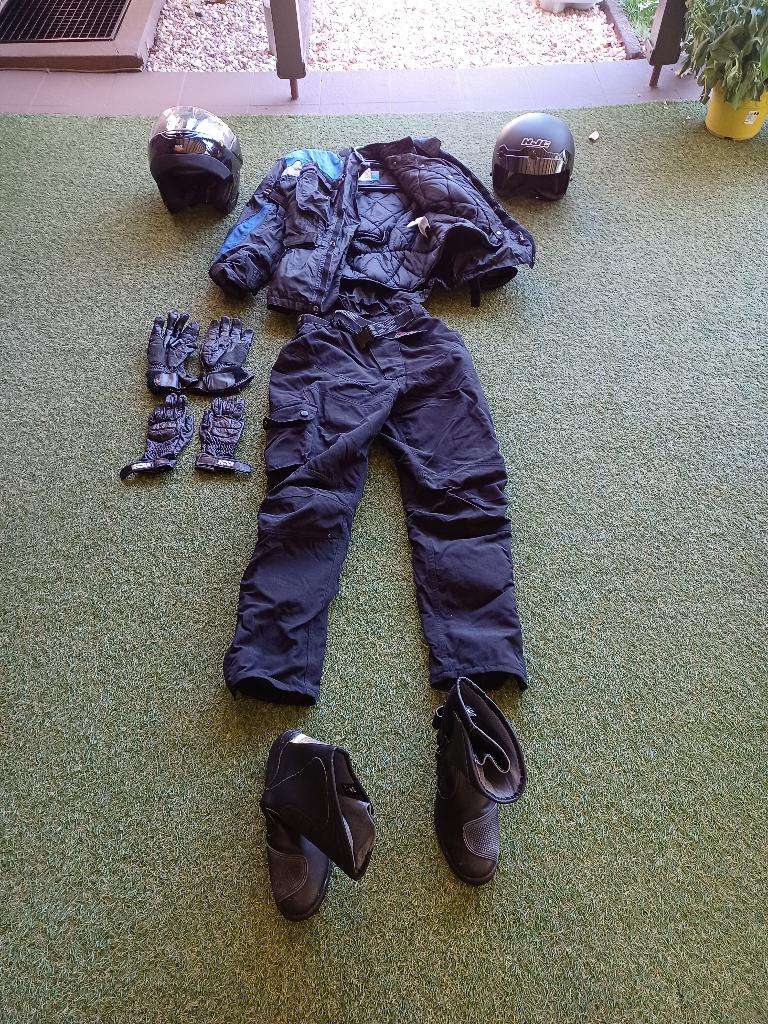 Bieden: complete motorkleding set maatje M, Ophalen, Tweedehands, Combipak, MQP