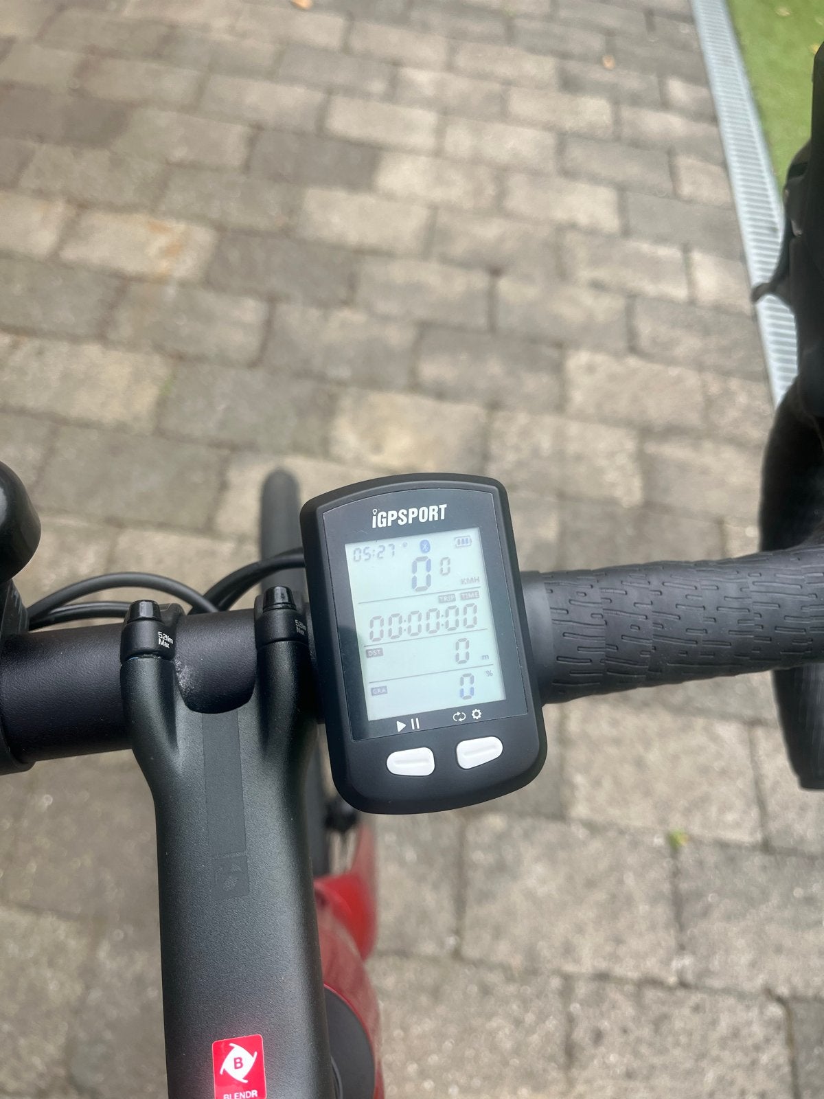 iGPSPORT fietscomputer - GPS, draadloos, waterdicht, Fietsen en Brommers, Fietsaccessoires | Fietscomputers, Zo goed als nieuw