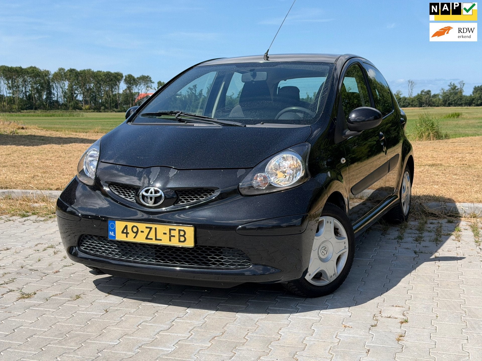 Toyota Aygo 1.0-12V + | 5 Deurs + Elektrische ramen Nu € 1, Voorwielaandrijving, Gebruikt, 4 stoelen, Origineel Nederlands