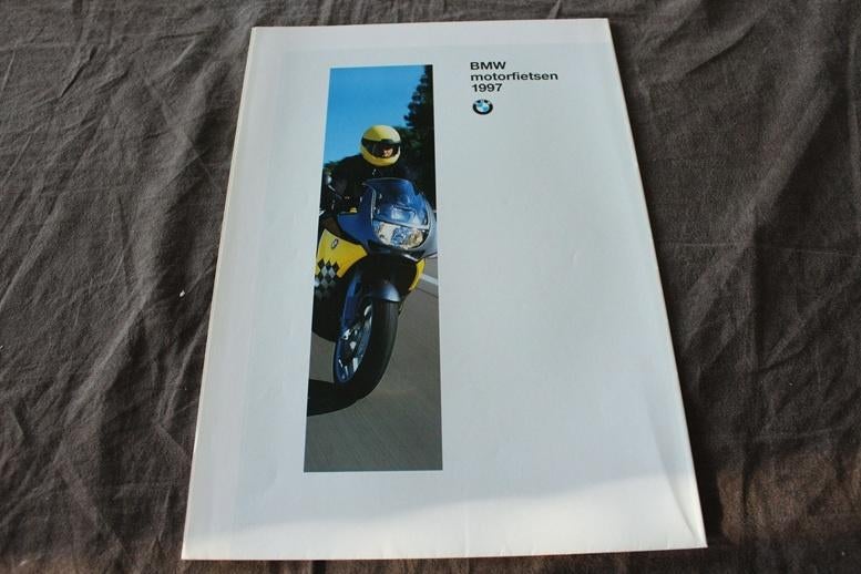 BMW 1997 motorfietsen verkoop brochure folder R850 1100 F650, Motoren, Handleidingen en Instructieboekjes, Ophalen of Verzenden