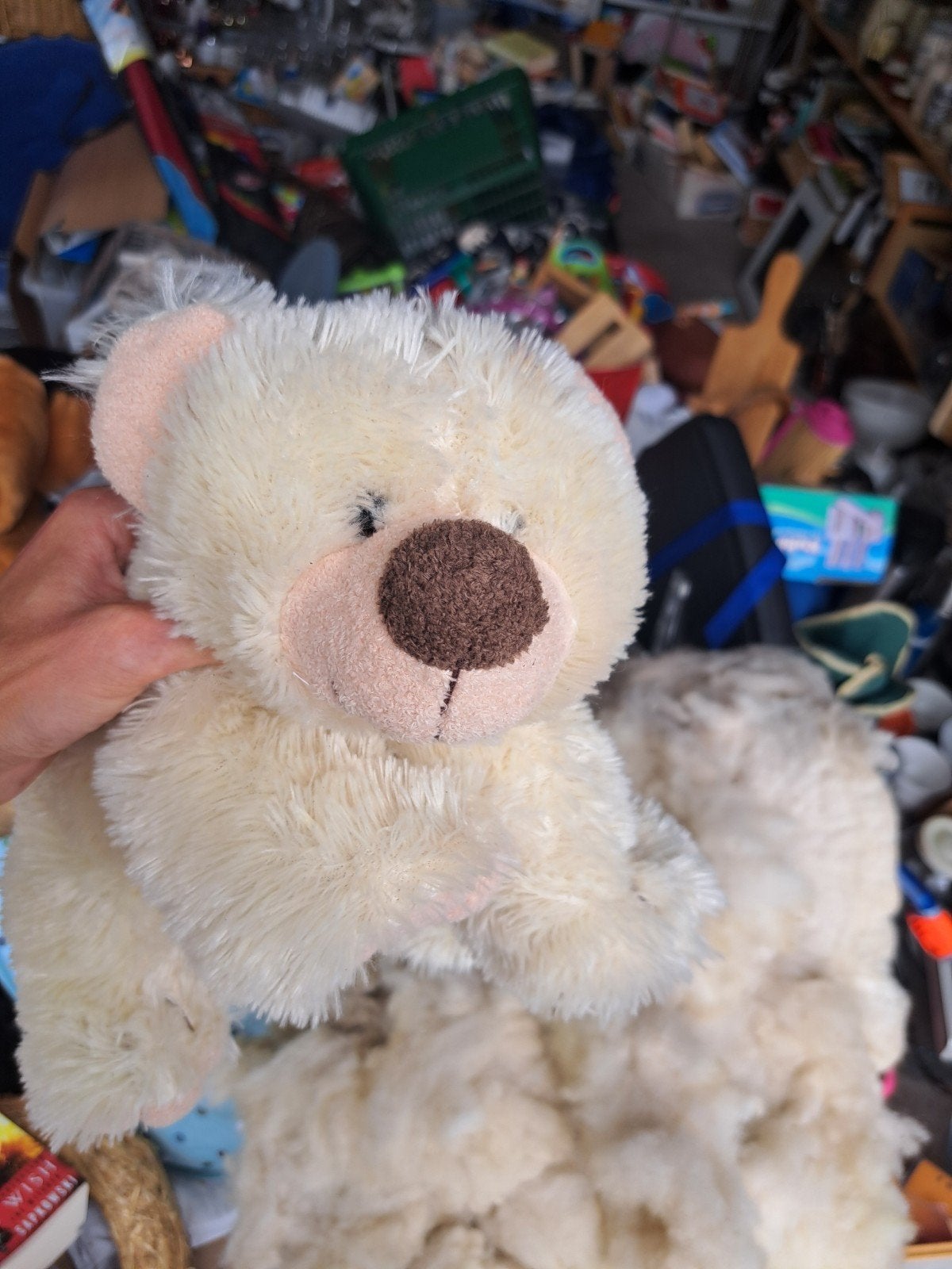 Knuffels: olifant, beer, hond, giraf, dinosaurus, pe, Gebruikt, Overige karakters, Ophalen of Verzenden, Middelgroot (20 tot 80 cm)