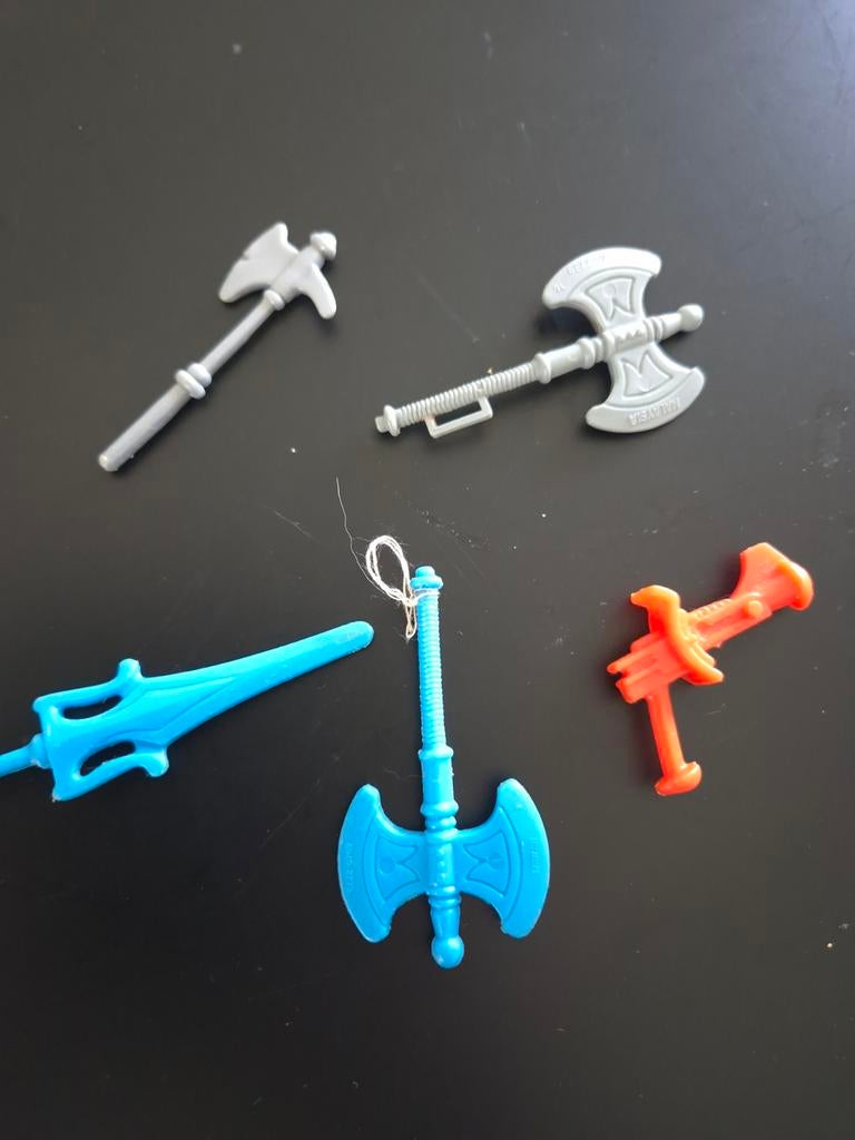 Vintage MOTU Wapen Partij - Masters of the Universe Jaren 80, Ophalen of Verzenden, Gebruikt