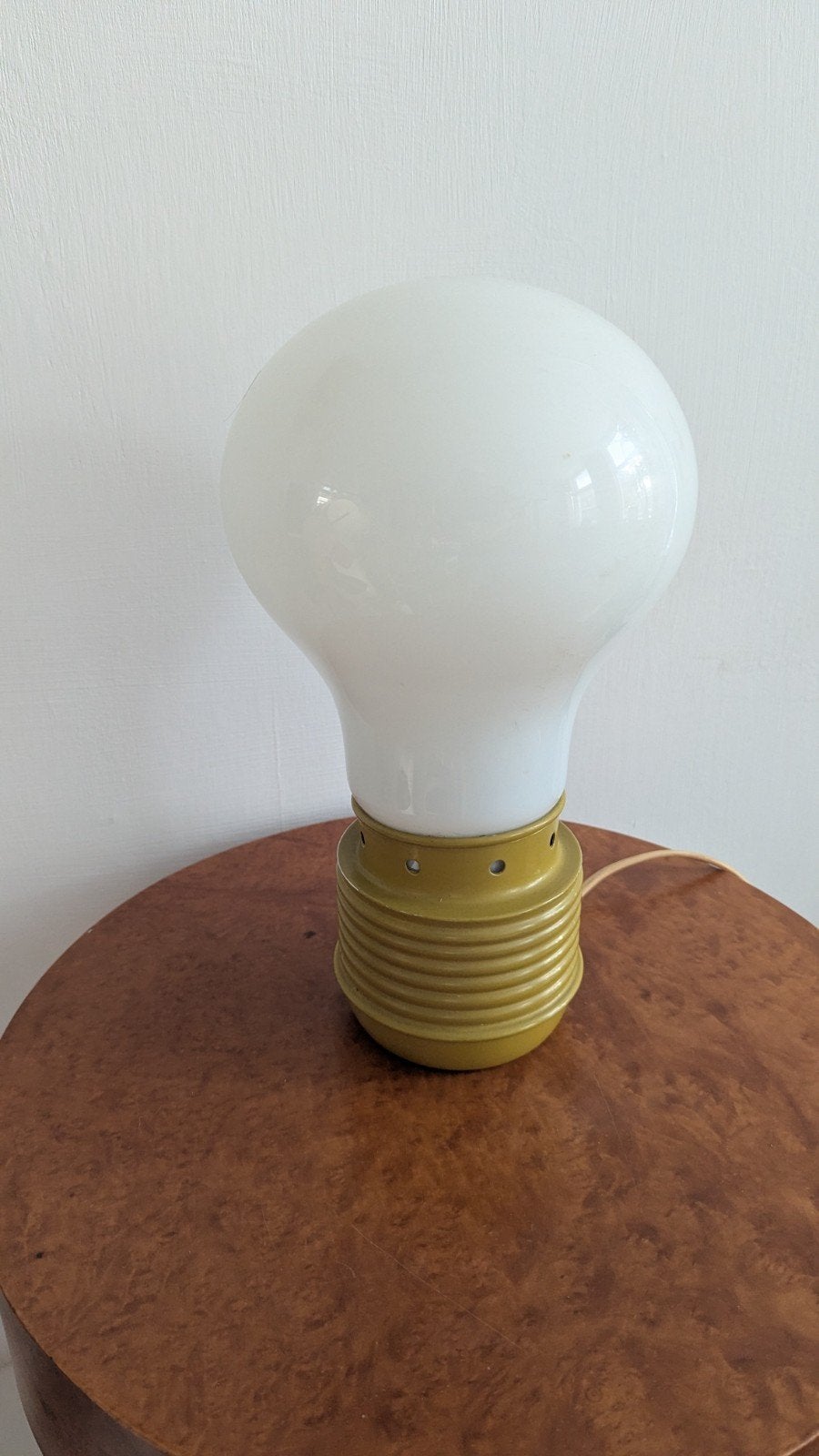 gloeilamp lamp. style Ingo Maurer, Geel, Ophalen of Verzenden, Artemide, Design