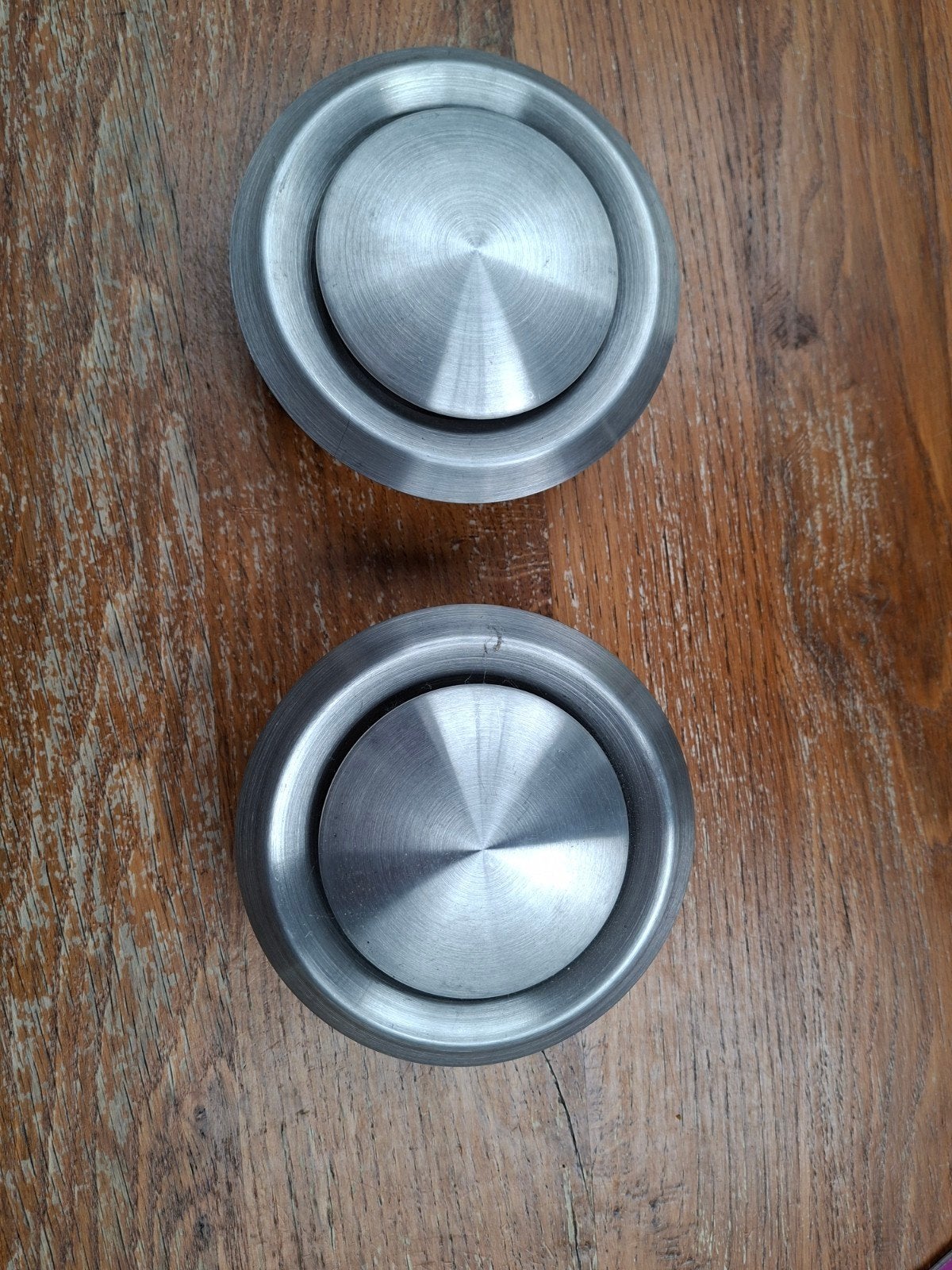 RVS Luchtrooster/Ventiel Ø100mm, Ophalen of Verzenden, Zo goed als nieuw, Ventilator