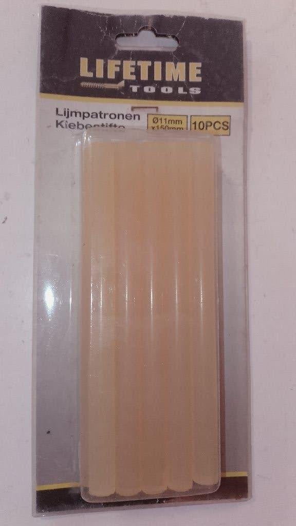 Lifetime Tools lijmpatronen 11mm x 150mm 10 stuks nieuw, Deelbaar, Overige thema's, Nieuw, Ophalen of Verzenden