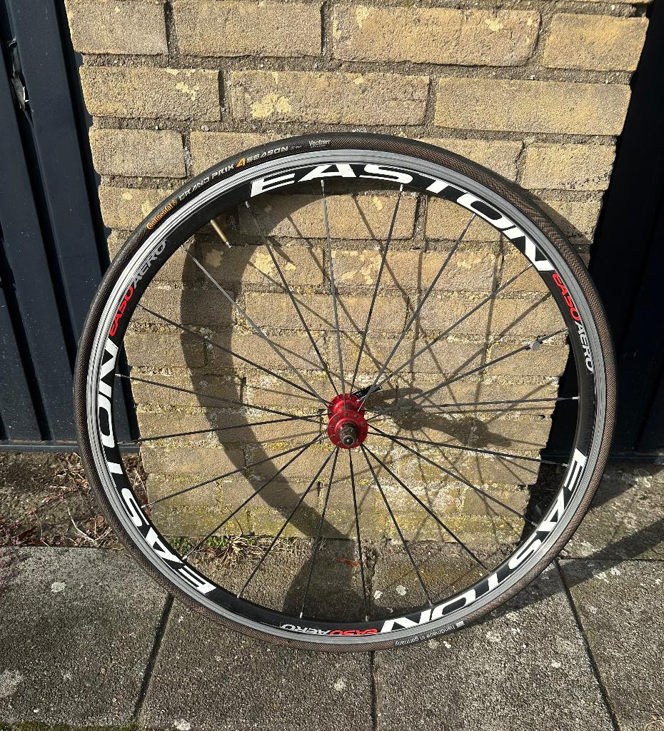 Easton EA50 racefiets voorwiel open, Wiel, Overige materialen, Ophalen of Verzenden, Zo goed als nieuw