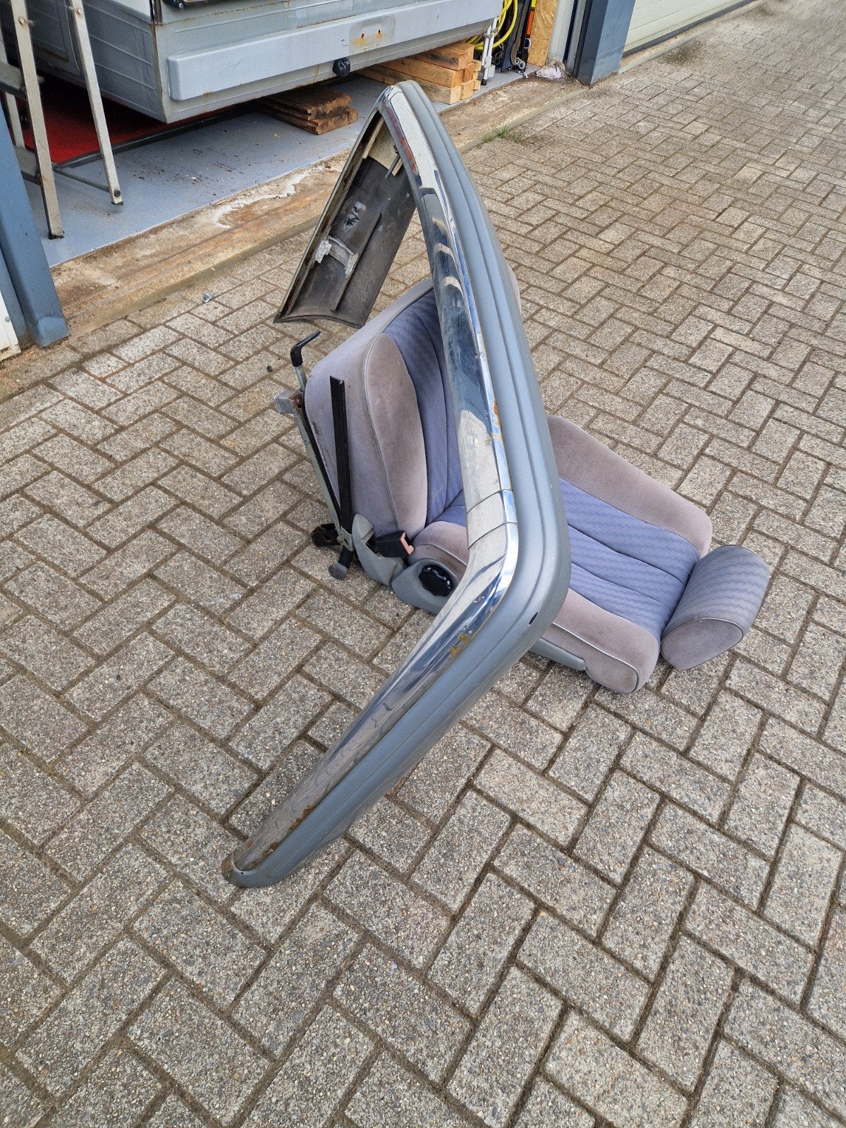 Mercedes Benz W126 achterbumper type 1, Ophalen, Gebruikt, Mercedes-Benz