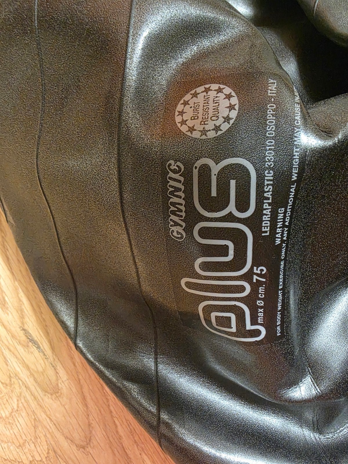 Gymnic Plus Fitnessbal 75 cm - Superieure Kwaliteit, Sport en Fitness, Fitnessmaterialen, Ophalen of Verzenden, Zo goed als nieuw