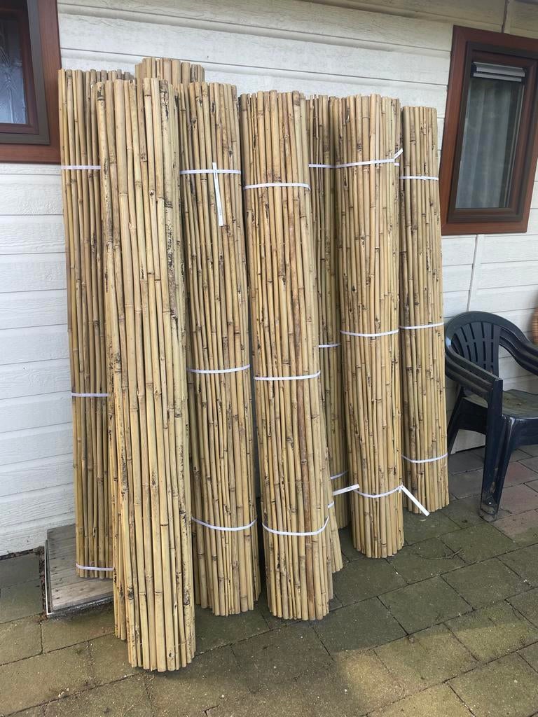 Bamboe schutting / tuinscherm - Natuurlijke afscheiding, Ophalen of Verzenden, Nieuw, Overige materialen, Tuinhek