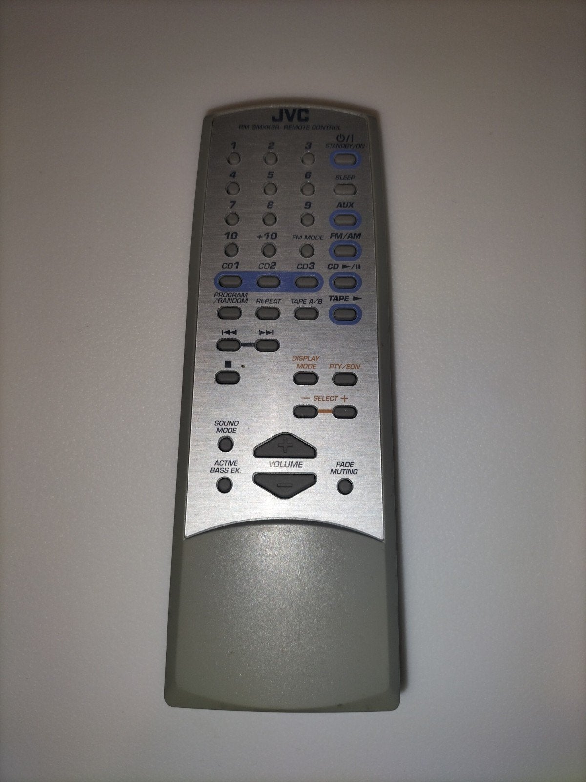 Originele JVC RM-SMXK3R Afstandsbediening voor HiFi-systemen, Ophalen of Verzenden, Gebruikt, Origineel, Receiver of Versterker