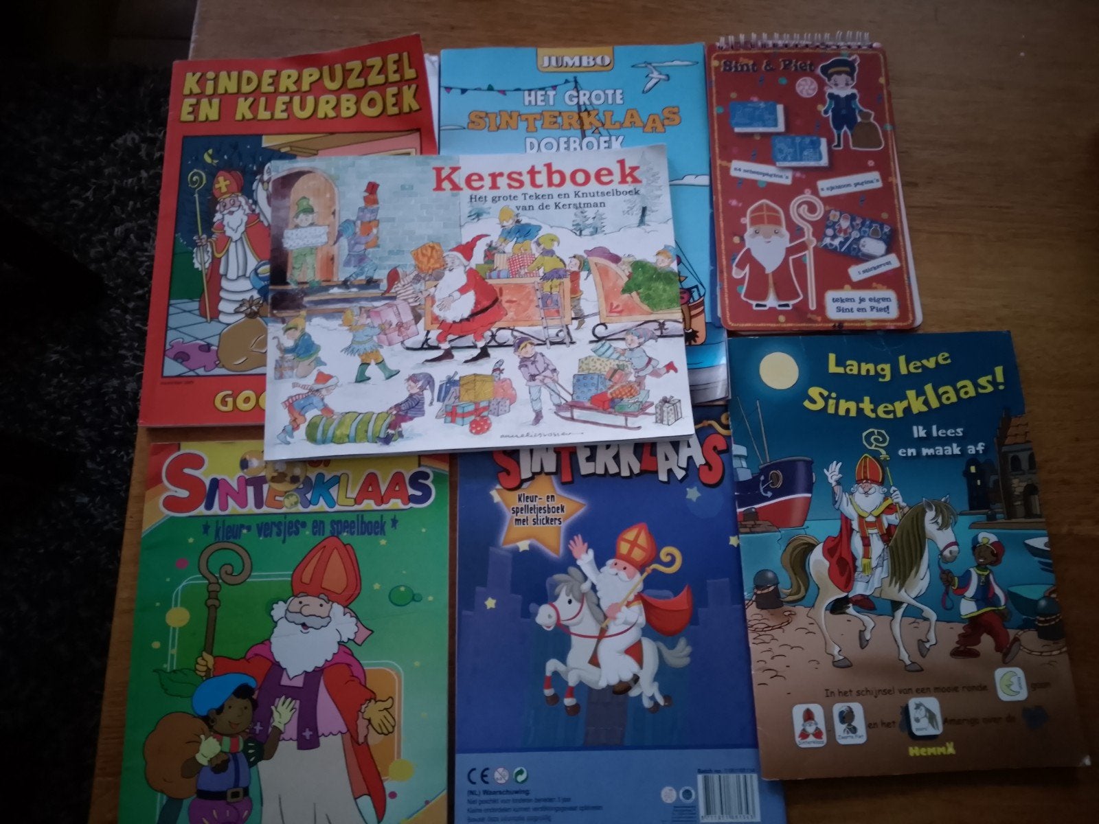 Grote collectie Sinterklaas en Kerst kinderboeken, Boeken, Ophalen, Gelezen, Diverse auteurs, Fictie algemeen
