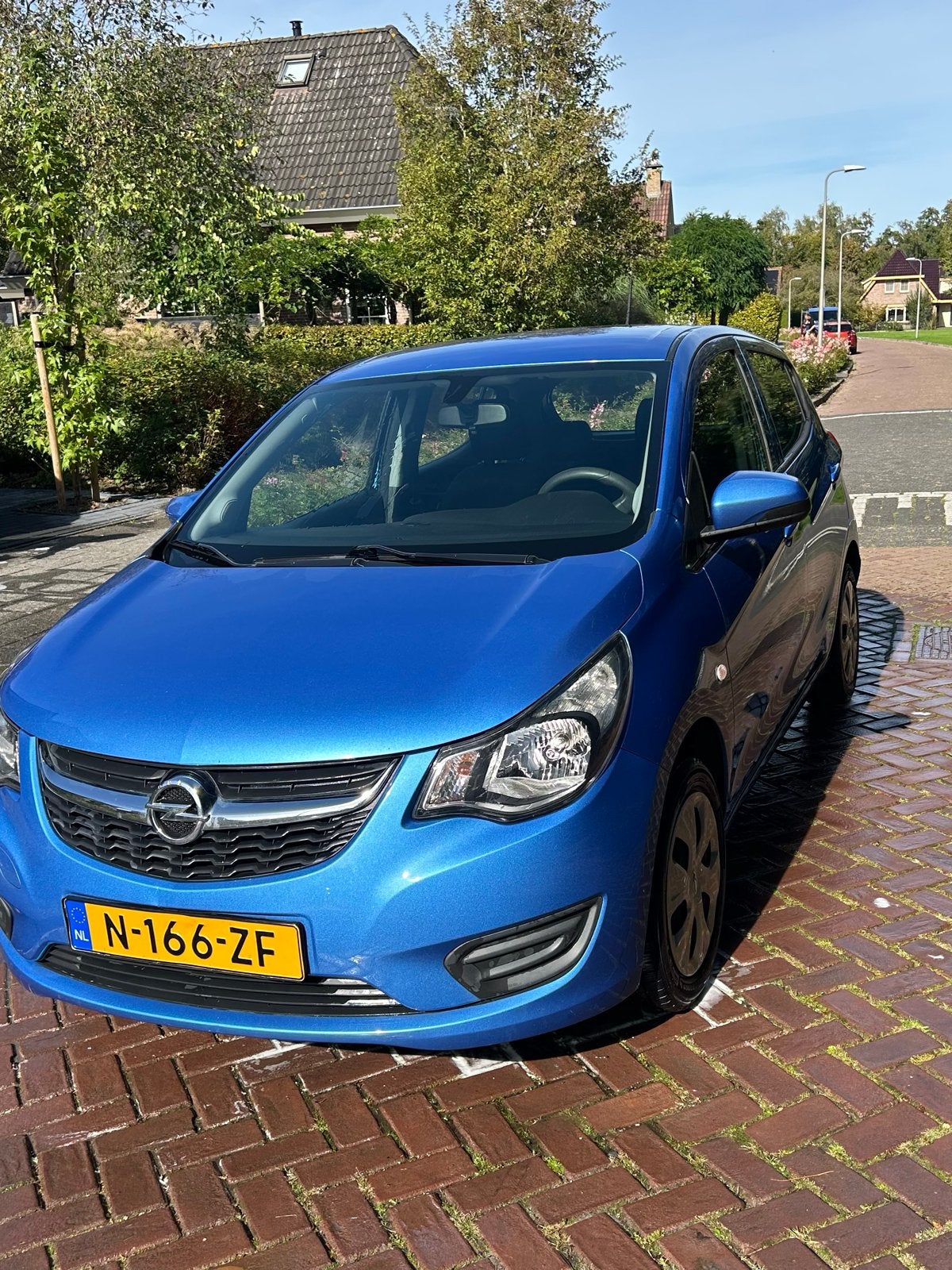 Opel Karl 1.0 Ecoflex 55KW 2016 Blauw, Voorwielaandrijving, 74 pk, Handgeschakeld, Particulier