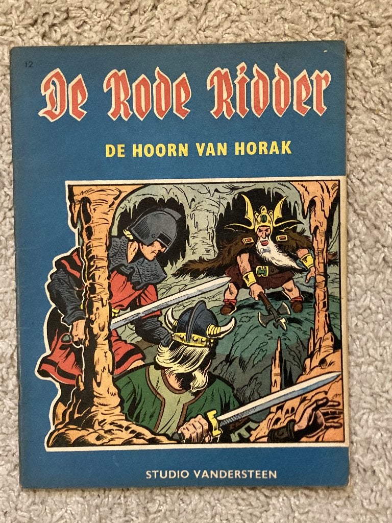 De Rode Ridder - De hoorn van Horak - Nr. 12 - 3e druk, 1962, Boeken, Eén stripboek, Ophalen of Verzenden, Gelezen