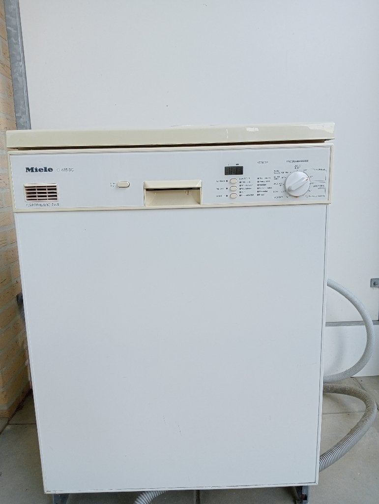 Miele G 685 SC Vaatwasser - Wit, Vrijstaand, Witgoed en Apparatuur, Vaatwasmachines, Ophalen, Gebruikt, 85 tot 90 cm, 14 tot 18 liter