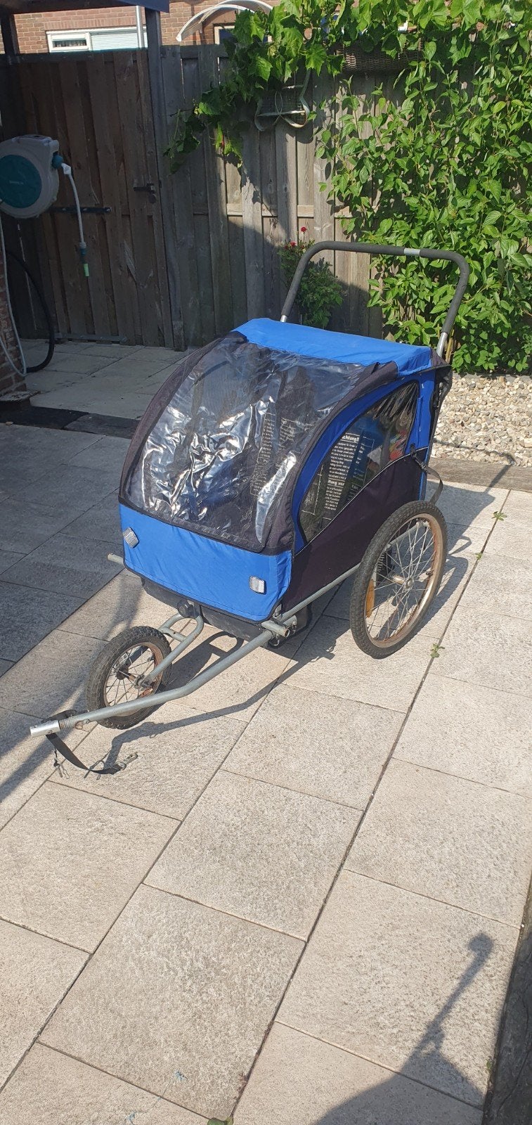 Fietskar voor 2 kinderen of een hond!, Fietsen en Brommers, Ophalen, Gebruikt, Kinderkar