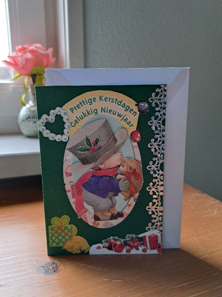 KERST KAARTEN MET ENVELOP!!, Ophalen of Verzenden, Nieuw, Kerst