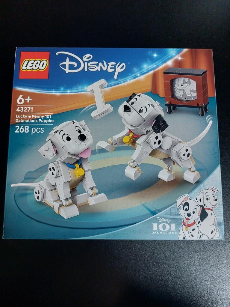 LEGO Disney 43271 Lucky & Penny 101 Dalmatiërs Puppies, Lego, Nieuw, Ophalen of Verzenden, Disney